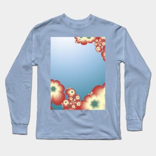 Spring Flower Border Long Sleeve T-Shirt